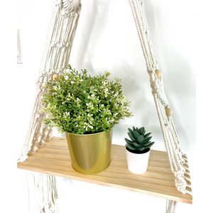 MORE Décoration murale en macramé bohème indien en coton tissé à la main pour chambre à coucher, couloir, chambres d'enfants et d'adolescents, toutes occasions - Product Image 2