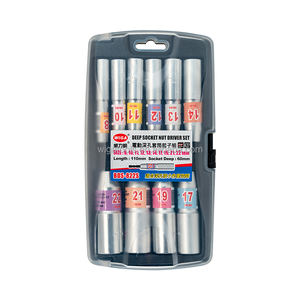 [WIGA]DBS-822S ไขควงหัวต่อแบบตรง ขนาด 6.35 มม./1/4 นิ้ว ชุบนิกเกิล สำหรับงานอุตสาหกรรม - Product Image 2