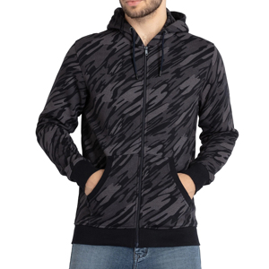 Wholesale Oversized Streetwear Hoodie Men's Full <b>Zip</b> Cotton Fleece Custom Logo Production Men Zipper Hoodides - Product Image 1