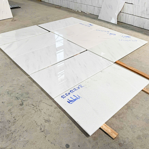 Luxury Polished White <b>Marble</b> Tiles for Floor Paving High Density Natural Stone Slabs - Product Image 4