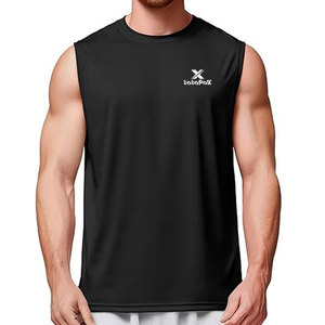 Camiseta Deportiva Personalizada para Hombre, Transpirable, 100% Algodón, Secado Rápido, Ropa de Gimnasio de Alta Calidad - Product Image 1