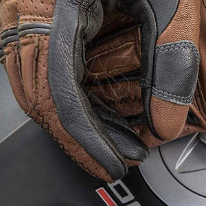 Guantes de Carreras de Cuero Transpirable con Textura Mejorada en la Palma, Resistentes al Viento y que Absorben la Humedad para un Control Superior - Calidad Premium para Deportes - Product Image 3