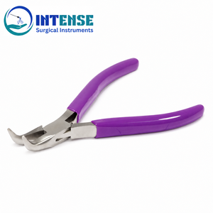 Alicates Profesionales de Punta Curva para Joyería, Acero Inoxidable, Herramienta Manual para Doblar Alambre y Hacer Abalorios - Product Image 1