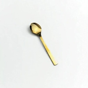 Wholesale <b>Gold</b> PVD Stainless Steel Classic Design Long Handle Eco-Friendly Non-Toxic Durable Lightweight Dishwasher Safe <b>Spoons</b> - Product Image 1