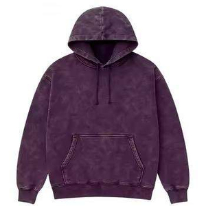 Nouveau style – Sweats à capuche unis à fermeture éclair intégrale, effet délavé à l'acide – Meilleure arrivée, sweats à capuche délavés à l'acide les plus vendus - Product Image 5