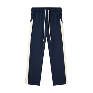 2026 <b>Summer</b> Casual Men's <b>Pants</b> for Men with Wide Legs Design Elastic Waist 100% Cotton for Selling Online - Product Image 3