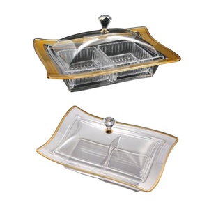 Bandeja de partición transparente acrílica de plástico sin BPA - Product Image 6