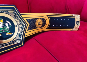 Ceinture de champion Notre Dame Fighting Irish Taille adulte, modèle Legacy, en alliage de zinc de qualité supérieure, 2mm/4mm, taille haute - Product Image 5