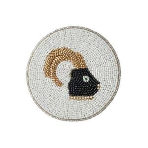 Posavasos de Vidrio con Cuentas, Diseño Chic y Novedoso, Resistentes al Calor, Decoración para el Hogar, Artesanía Premium - Product Image 5