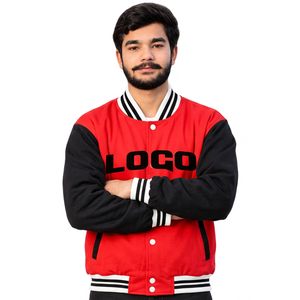 Veste de baseball varsity avec logo personnalisé et patchs sur mesure, coupe ample, patchs de graduation pour les détaillants américains - Product Image 3