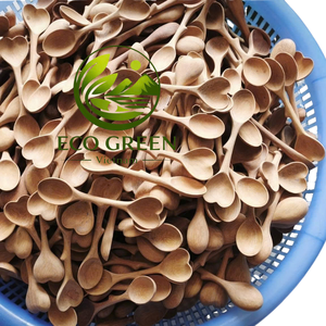 Cuillère en bois personnalisée, faite à la main, en bois naturel, ustensile de cuisine, cuillère de service personnalisée pour cadeaux, restaurants et cafés - Product Image 6