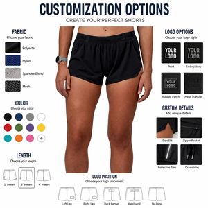 Shorts Deportivos de Lona para Mujer, Sin Costuras, de Alta Elasticidad, Secado Rápido, Transpirables, Cómodos para Correr y Gimnasio - Product Image 4