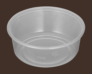 Recipiente Redondo Transparente de Plástico Desechable para Alimentos, 4.57 Pulgadas de Diámetro, 1.73 Pulgadas de Altura, Tazón para Llevar para Sopa, Ensalada, Fruta - Product Image 4