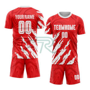 Camisetas de Fútbol para Hombre de Alta Calidad, Logotipo Frontal Bordado Personalizado, Manga Corta, Malla Transpirable - Product Image 1