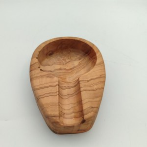 Cendrier en bois fait main, cendrier décoratif en bois massif pour table, cendrier rond en bois avec plusieurs supports pour cigarettes - Product Image 1