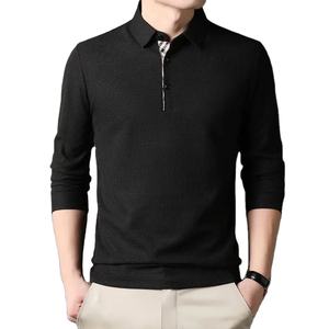 เสื้อโปโลผ้าฝ้าย100% สำหรับผู้ชายผู้หญิง, เสื้อยืดซักสไตล์260กรัมผ้าลำลองแขนสั้นสไตล์ฮิปฮอปสตรีทสำหรับคู่รัก - Product Image 6