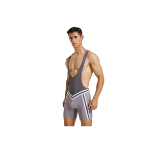 <b>Mens</b> & Youth Reversible Red Blue Wrestling <b>Singlet</b> Match Tournament Approved Custom Team Uniforms - Product Image 2