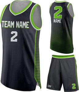 Vêtements de basket-ball pour adultes en gros, maillot d'équipe personnalisé, shorts, vêtements de sport pour hommes, tissu respirant, séchage rapide, logo imprimé par sublimation - Product Image 3