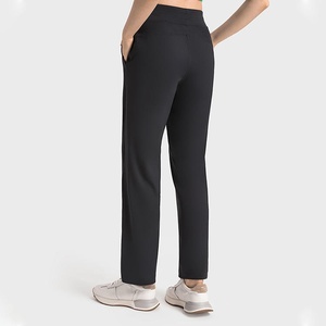 กางเกงจ็อกเกอร์ลำลองทรงตรงสำหรับผู้หญิง กางเกงวอร์มทรงหลวมสำหรับผู้หญิง - Product Image 3