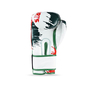 Boxing <b>Lace</b> up Professional Gloves, 12oz Custom Fight Gloves, Hot Sale New Design Brown <b>White</b> Boxing Gloves for Fighting - Product Image 6