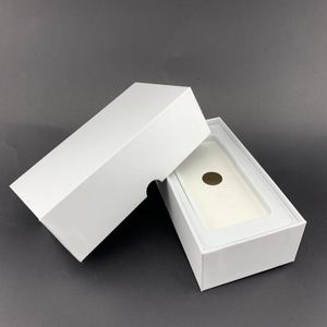 Factory Wholesale High Quality Blank White Cardboard <b>Box</b>, Luxury Mobile Phone Packaging <b>Box</b> for Retail Sale - Product Image 2