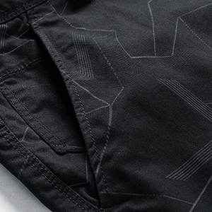 กางเกงขาสั้นผู้ชายคุณภาพสูง 100% โพลีเอสเตอร์ ทอเนื้อผ้าระบายอากาศได้ดี เอวกลาง ลายเรียบ สไตล์ลำลอง แฟชั่นสตรีท ผลิตในปากีสถาน - Product Image 1