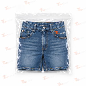 Shorts en jean pour homme, coupe droite, taille mi-haute, délavé clair, style décontracté d'été, en tissu de coton tissé - Product Image 6