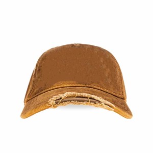 Washed Cotton Baseball Cap 6-Panel Unisex Vintage Ripped Distressed Solid Color Casual <b>Hat</b> Spring <b>Summer</b> Fitted Style - Product Image 1
