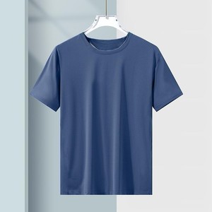 T-shirt homme à manches courtes, col rond, respirant, léger, séchage rapide, broderie personnalisée avec logo, prix usine Chine Bangladesh. - Product Image 3