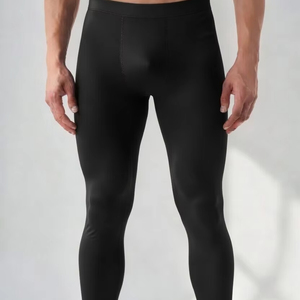 Leggings de performance durables pour hommes pour les activités sportives comme le basketball, le football et l'entraînement CrossFit - Product Image 5