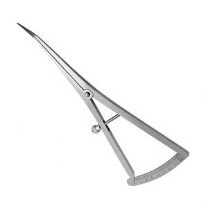 Calibrador Angulado de 7 Pulgadas de Largo para Mapeo Óseo, Calibrador de Medición de 0-40 mm con Escala de Precisión, Instrumento Quirúrgico Dental de Grado Alemán - Product Image 4
