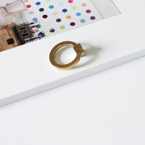 Tiradores de Anillo Redondos de Moda para Muebles: Herrajes para Armarios, Cocinas, Guardarropas, Cómodas y Cajones - Product Image 1