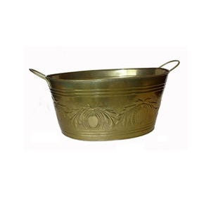 Elegant Embossed <b>Drink</b> <b>Cooler</b> Tub for Special Occasions and Event Decoration - Product Image 6
