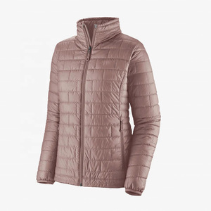 Veste matelassée pour homme à col montant, fermeture éclair intégrale, manches longues, écologique et imperméable – Vente en gros - Product Image 2
