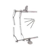 Kit de distracteurs cervicaux Caspar, gauche et droite, 4 vis, instruments chirurgicaux pour la colonne vertébrale, neurochirurgie orthopédique, qualité hospitalière, réutilisable