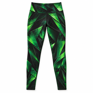 <b>Womens</b> Sage <b>Green</b> <b>Leggings</b> High Waist Full Length Yoga Pants Openwork Calf Panels Gym Training Activewear Custom Wholesale Wear - Product Image 4