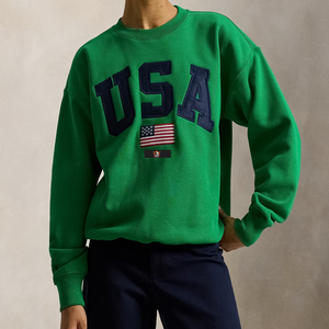 Sudadera de invierno ecológica hecha a medida para moda urbana con logo frontal, oferta especial, estilo vintage, sudadera de forro polar con diseño de bandera. - Product Image 4