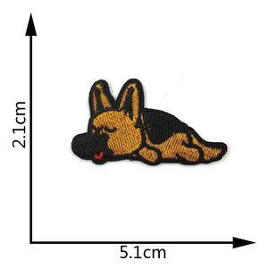 Patchs en feutre non tissé brodés à la main avec logo personnalisé, vente en gros, thermocollants et à coudre - Product Image 6