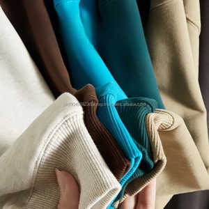 Ropa de grupo Sudaderas en blanco Jersey de cuello redondo unisex Logotipo personalizado 520g Sudaderas con capucha geniales para adolescentes Chicos adolescentes - Product Image 3