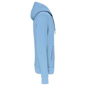 Sudadera con capucha y cremallera de contraste para hombre, chaqueta bicolor, suéter de manga larga, top deportivo informal, diseño de panel personalizado, venta al por mayor de marca privada - Product Image 6