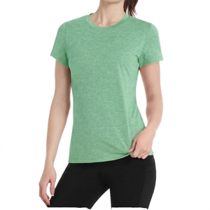 Haut de sport personnalisé pour femme, sans manches, col rond, ajusté, séchage rapide, extensible, taille haute, style de haute qualité - Product Image 3