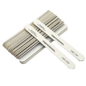 Lima de uñas de doble cara con grano 180, herramienta de manicura reutilizable de papel de lija para el cuidado de las uñas - Product Image 3