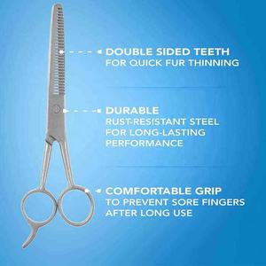 Tijeras de Peluquería Profesionales de Acero Inoxidable, Ligeras y Duraderas, para Adelgazar y Cortar el Cabello - Product Image 5