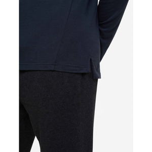 Polo homme tendance à manches longues, tissu léger, coupe ajustée confortable, look moderne pour un style décontracté et streetwear. - Product Image 6