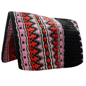 Western Horse <b>Saddle</b> Blanket Wool <b>Saddle</b> Pad Heavy Duty Handwoven Rodeo Barrel Racing Pad Manufacturer Supplier - Product Image 2