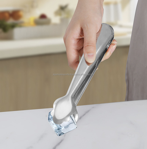 Pinces à glace en acier inoxydable, accessoires de bar haut de gamme, design élégant pour la maison, le bar, l'hôtel, les fêtes - Product Image 3