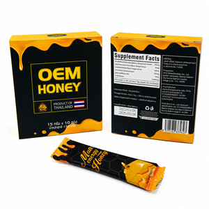 New packaging hot yellow delicious <b>honey</b>, 15g packaging for you to bring a wonderful experience - Product Image 2