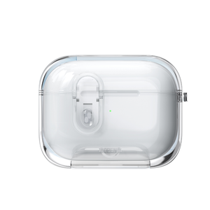 Transparent Clear Key Ring <b>Holder</b> Kickstand Earphone Case - Product Image 3