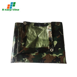 Bâche en PE à motif camouflage la plus vendue, haute qualité, service de découpe OEM ODM, épaisseur personnalisable, K-Tarp Vina - Product Image 3