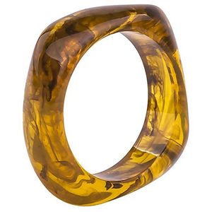 Handmade Epoxy Resin <b>Bangles</b> & <b>Bracelets</b> H a CRAFT Brand Classic Crown Shape Women's Anniversary Jewelry - Product Image 4